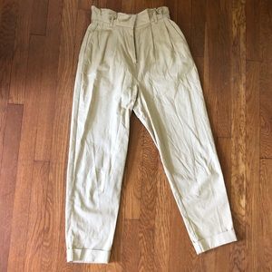 Forever 21 Cinched Khakis